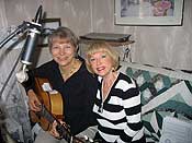 2009-11 Ingrid Heldt and her first musical collaborator, Becky Raveson