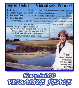 NEW CD "Visualize Peace"